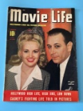 Magazine w/Betty Grable/George Raft Cover