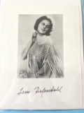 Signed Photo-Nazi Film Producer Riefenstahl
