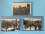 (3) Nazi Real Photo Type Postcards