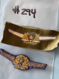 (2) WWII Japanese Pilot Wings