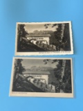 (2) Nazi Postcards of Hitler's Berghof