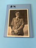 Nazi Adolf Hitler Photo Postcard