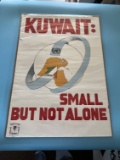 Gulf War Kuwaiti Propaganda Poster