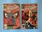 2 Issues The Spectacular Spiderman Comic #134 & #136 Marvel Comics Bronze Age