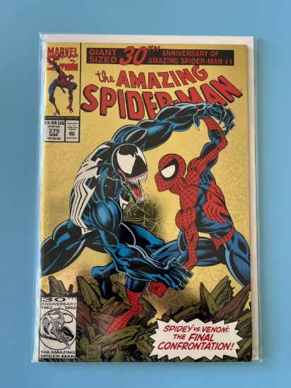 The Amazing Spiderman Comic #375 Marvel Comics Bronze Age KEY