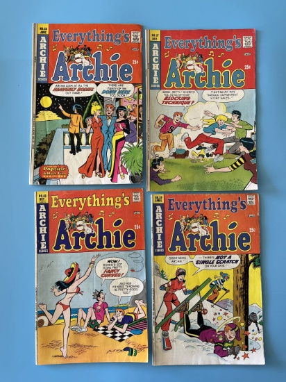 4 Issues Everything's Archie #33 #37 #39 & #43 Archie Comics