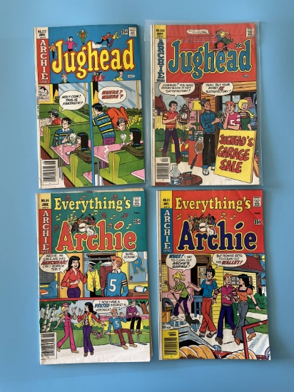 4 Issues Jughead #268 #277 & Everything's Archie #61 #66 Archie Comics