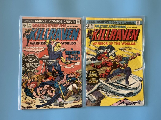2 Issues Amazing Adventures Comic #29 & #34 Marvel Comics Bronze Age