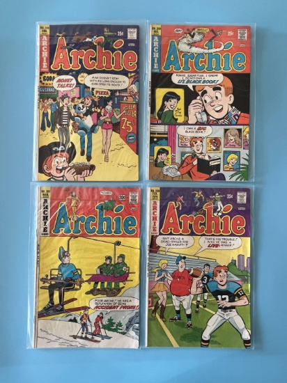 4 Issues Archie Comics #246 #249 #250 & #251 Archie Comics Bronze Age