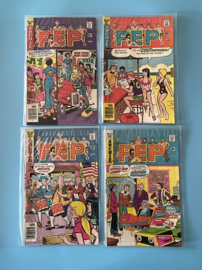4 Issues Pep Comics #311 #317 #318 & #319 Archie Comics Bronze Age