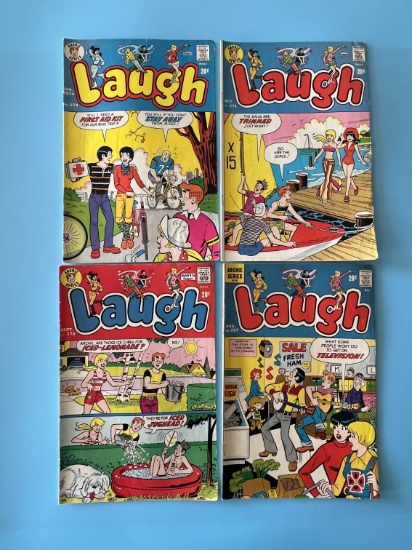 4 Issues Laugh Comic #257 #270 #271 & #274 Archie Comics Bronze Age