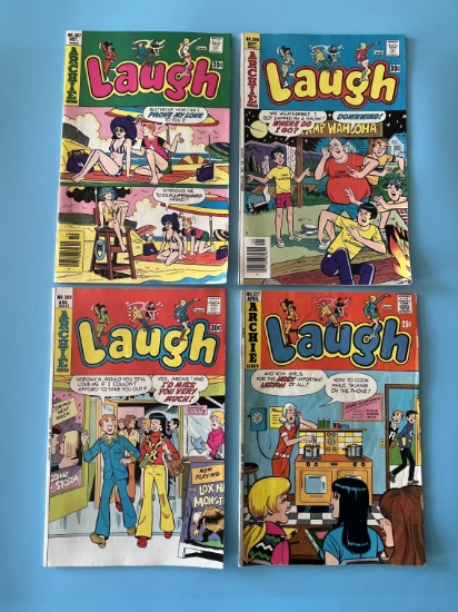4 Issues Laugh Comic #277 #305 #306 & #307 Archie Comics Bronze Age