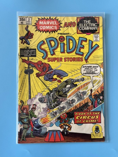 Spidey Super Stories Comic #3 Marvel Comics Bronze Age