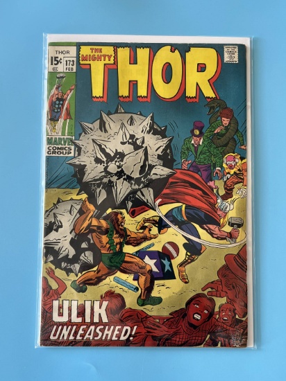 Thor Comic #173 Marvel Comics 1970 Bronze Age Comic