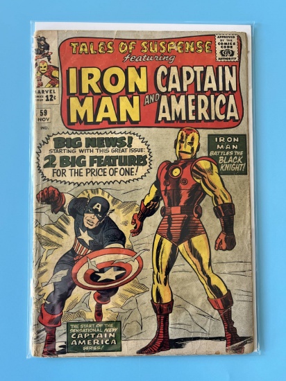Tales of Suspense Comic #59 Marvel Comics Silver Age GRAIL KEY