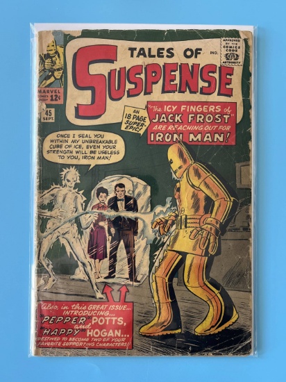 Tales of Suspense Comic #45 Marvel Comics Silver Age GRAIL KEY