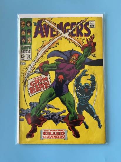 The Avengers Comic #52 Marvel Comics Silver Age KEY