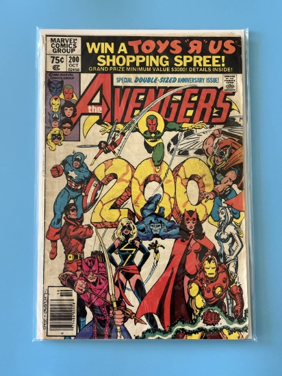 The Avengers Comic #200 Marvel Comics Bronze Age KEY