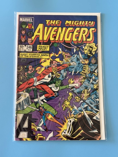 The Avengers Comic #246 Marvel Comics Bronze Age KEY