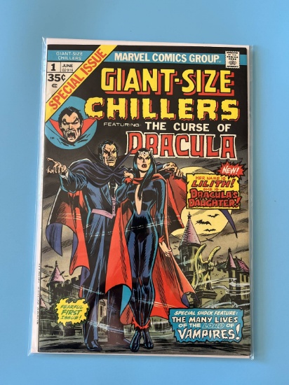 Giant Size Chillers Featuring Dracula Comic #1 Marvel Comics KEY