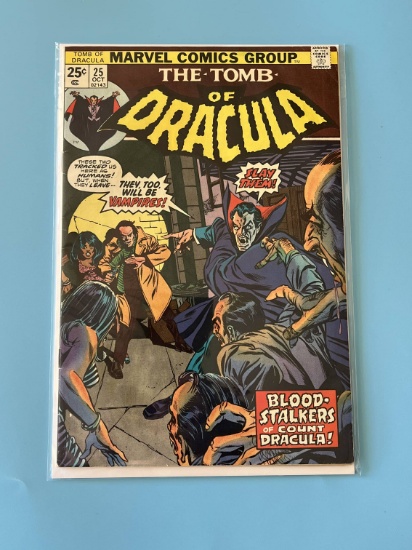The Tomb of Dracula Comic #25 Marvel Comics Bronze Age KEY