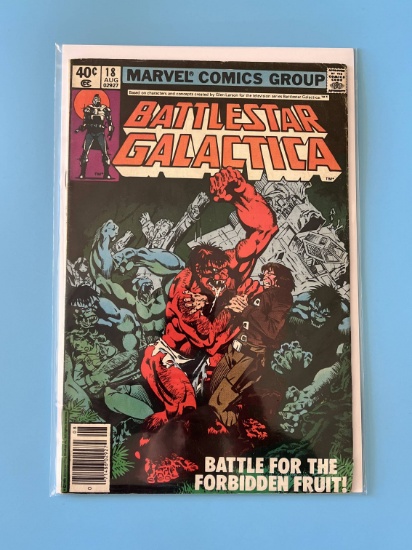 Battlestar Galactica Comic #18 Marvel Comics Bronze Age Comic