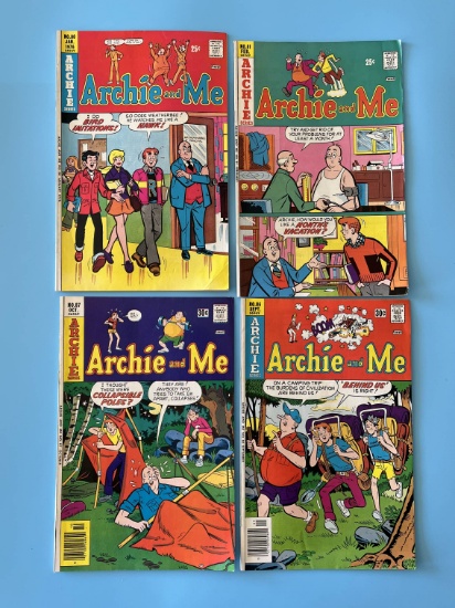 4 Issues Archie and Me Comics #80 #81 #86 & #87 Archie Comics Bronze Age