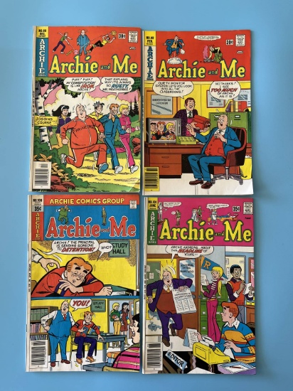 4 Issues Archie and Me Comics #88 #90 #101 & #108 Archie Comics Bronze Age