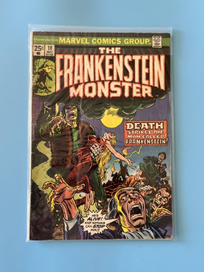 Frankenstein Comic #10 Marvel Comics Bronze Age