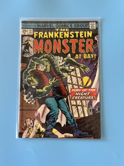 Frankenstein Comic #14 Marvel Comics Bronze Age