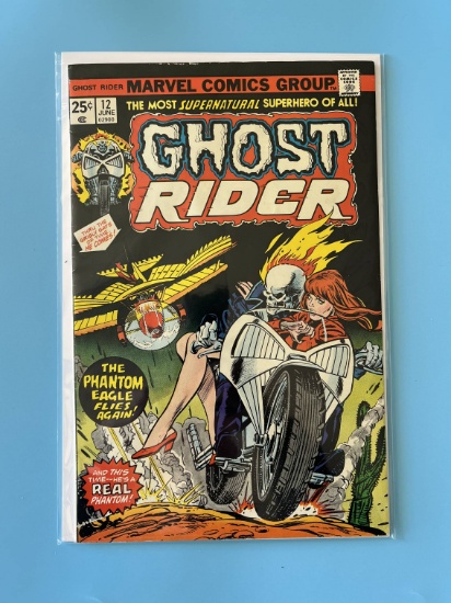 Ghost Rider Comic #12 Marvel Comics Bronze Age KEY