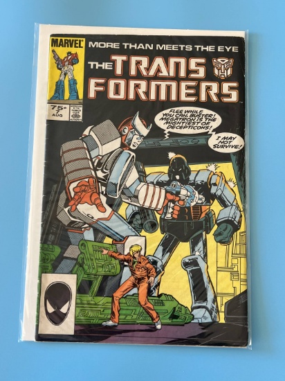 The Transformers Comic #7 Marvel Comics Bronze Age 3rd Printing