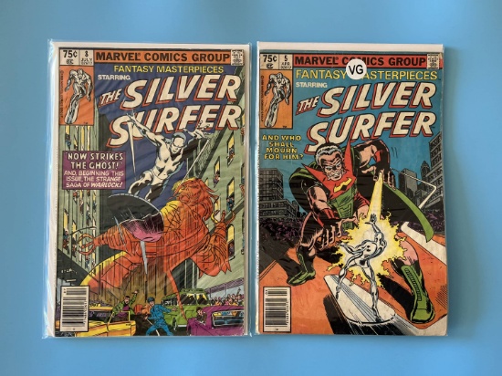 2 Issues Fantasy Masterpieces Comic #5 & #8 Marvel Comics Bronze Age