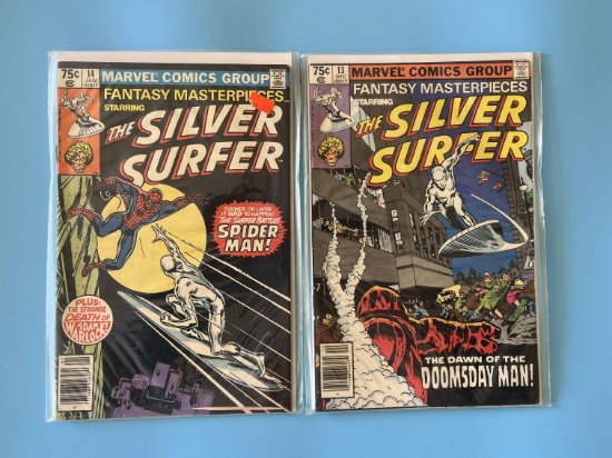 2 Issues Fantasy Masterpieces Comic #13 & #14 Marvel Comics Bronze Age