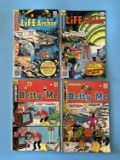 4 Issues Life With Archie #185 #194 Batty and Me #40 & #58 Archie Comics Bronze Age