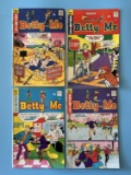 4 Issues Betty and Me #60 #61 #64 & #72 Archie Comics Bronze Age