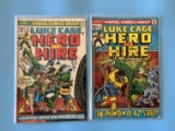 2 Issues Luke Cage Hero For Hire Comic #4 & #8 Archie Comics Bronze Age