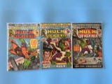 3 Issues Marvel Super Heroes Hulk and Sub Mariner #32 #33 & #42 Marvel Comics Bronze Age