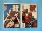 2 Issues DeadPool Comic #1 & #2 Marvel Comics KEY 1st Issue
