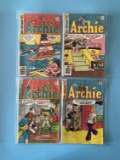 4 Issues Archie Comics #254 #255 #256 & #257 Archie Comics Bronze Age