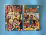 2 Issues Pep Comic #321 & Archie Annual Comic #26 Archie Comics Bronze Age