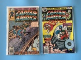 2 Issues Captain America Comic #198 & #246 Marvel Comics Bronze Age