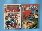 2 Issues Marvel Super Action Comic #1 & Tales of Asgard Comic #1 Marvel Comics Bronze Age KEY