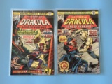 2 Issues The Tomb of Dracula Comic #39 & #41 Marvel Comics Bronze Age
