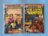 2 Issues Morbius The Living Vampire Comic #22 & #31 Marvel Comics