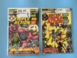 2 Issues Marvel Triple Action Comic #17 & #18 Marvel Comics Bronze Age