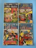 4 Issues Life With Archie Comic #35 #102 #120 & #138 Archie Comics Silver & Bronze Age