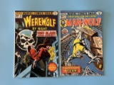 2 Issues Werewolf By Night Comic #30 & #34 Marvel Comics Bronze Age