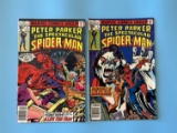 2 Issues The Spectacular Spiderman Comic #7 & #11 Marvel Comics Bronze Age