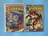 2 Issues The Spectacular Spiderman Comic #48 & #110 Marvel Comics Bronze Age